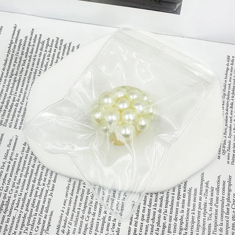 Pearl Bead Soft Mochi Stress Ball